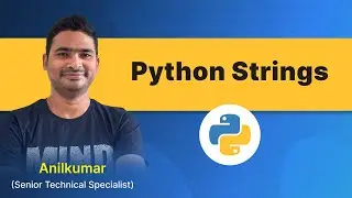 Python Class-8: Python Strings [in Telugu]