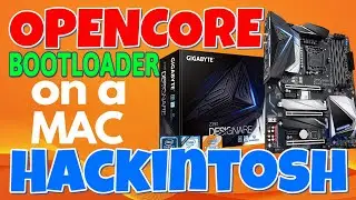OPENCORE CATALINA Z390 Gigabyte Designare Hackintosh Bootloader using a MAC! | Step by Step