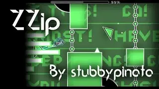 Geometry Dash - ZZip By stubbypinata (3 Coins)