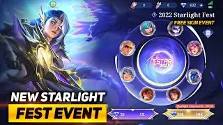 Get A Free Skin From New Lesley Annual Starlight Fest Event 2022 | MLBB NEW EVENT