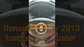 Renault Duster 2013 diesel : Instrument Cluster 