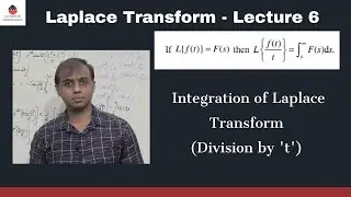 Laplace Transform - Lecture 6 | Division by t (with examples) | Engineering Mathematics