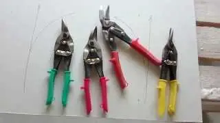 Metal shears: The KEY difference. You need to know this BEFORE buying. Tin snips.