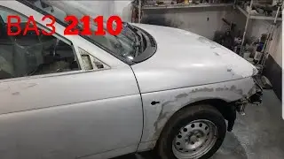 ВАЗ 2110 Полная покраска в гараже
