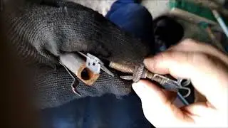 Spacer bar with clearance adjuster, rear brake mechanism Lada-Largus.