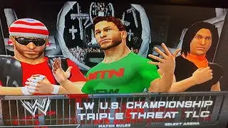 triple threat LWW United States championship tlc match (LWW new beginnings ppv part 4)