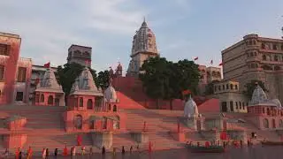 3D Varanasi Ghat (Banaras)