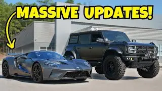 Massive Garage Updates! Plus we are getting a surprise Supercar!