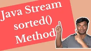 Sorted() Method of Java Stream API