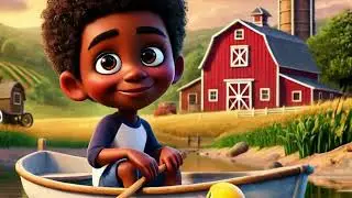 Row Row Row Your Boat Gently | Happy Genius Kids Nursery Rhymes & Kids Songs