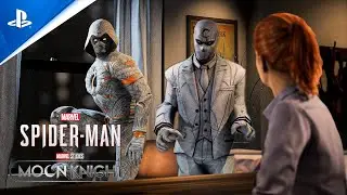 Marvel's Spider-Man Moon Knight Suits Transformation using Mods in Spider-Man PC