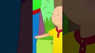 Affe klaut Caillou's Hut 🙉 #shorts