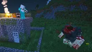 Surviving The Minecraft Zombie Apocalypse Mod