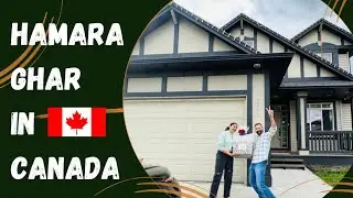 Our First House🏡 in Calgary Canada | Empty House Tour | First Time Home Buyer | 2 States in Canada