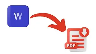 MS Word to PDF export