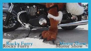 The Rocky Furry Motor Show *** Motorfurs at Eurofurence 2019 EF25 with Fursuiter, Furry and Furs