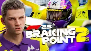 F1 23 BRAKING POINT 2 PL 😍 NOWY ZESPÓŁ I TEAMMATE 👦 POLSKI GAMEPLAY