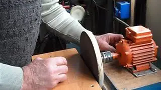 DIY disc grinder.