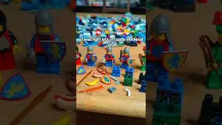 $8 Bag of LEGO from the thrift store! star wars marvel and castle stuff! #lego #legostarwars
