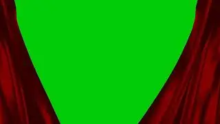 Curtain Open Green Screen background Chroma key Free no copyright