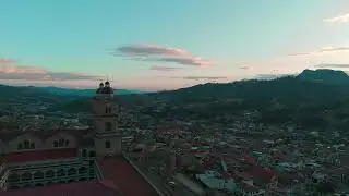 azogues al atardecer