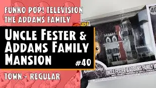 Uncle Fester & Addams Family Mansion Funko Pop  - 40 - The Addams Family // Just One Pop Showcase