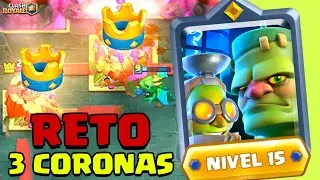 ¡Reto de 3 Coronas con Duendestein al Máximo! | Clash Royale Temporada 64