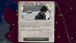 HOI4 - When Soviet Union annexes for free Bessarabia in a nutshell