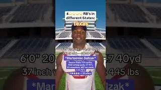 4 Star Running Backs in different states🤣🤣🤣