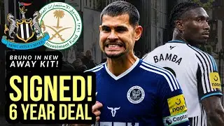 Bruno Guimaraes STARS in Newcastle Away Kit Launch! Bamba gets Number 8 ⭐