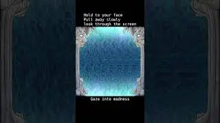 Words of madness #magiceye #elderscrolls #memes #gaming #opticalillusion #theelderscrollsoblivion