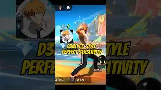 Denji FF Style 💎 Best' Sensitivity 📲⚙️✅ #shorts #freefire #denjiff #foryou #foryoubage #sensitivity