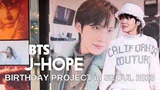 BTS J-HOPE BIRTHDAY Project 2023 in HYBE, Seoul | 