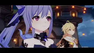 Cutscene Lantern Rite GENSHIN IMPACT