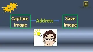 Capture image, save it, and display it with button (part 4)