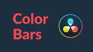 Color Bars Effect in Davinci Resolve