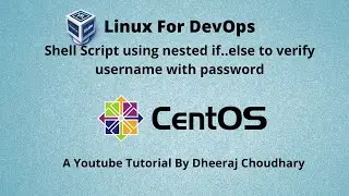 Linux For DevOps | Shell Script Using Nested If..else Statement