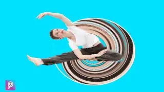 Circular Pixel Stretch Effect | Picsart Tutorial Editing New 2020