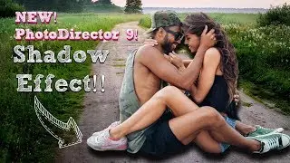 PhotoDirector 9 Tutorial Replace Background & Add Shadow Effect