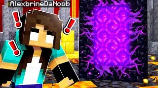 we FOUND a Cursed Portal to Dark Alex's Secret Minecraft World...
