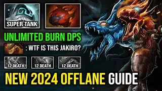 NEW 2024 Offlane Jakiro Guide Unlimited Burning DPS 1st Item Veil 100% Counter Everyone Dota 2