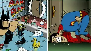 Artist Shows The Daily Life Of Superheroes | Comics | Mini Beast