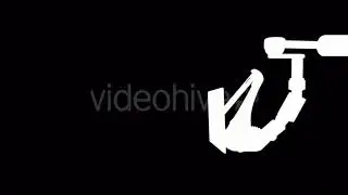 White Robotic Arm Hold and Moving Green Screen | Motion Graphics - Envato elements