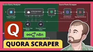 How to Automate Scraping Quora EASILY with n8n and Grok 4 (NO CODE!)
