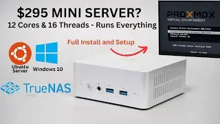 I Built a Powerful Mini Home Server with a $295 MiniSForum Mini PC
