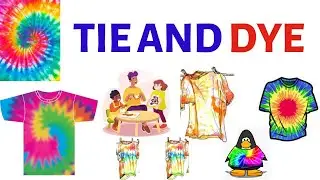 Tie and Dye|| Basic Introduction to Tie and Dye|| Primary Art Lesson