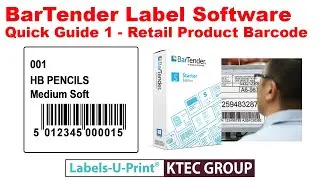 BARTENDER LABEL SOFTWARE - RETAIL BARCODE CODE LABELS - Labels-U-Print ® - KTEC GROUP UK