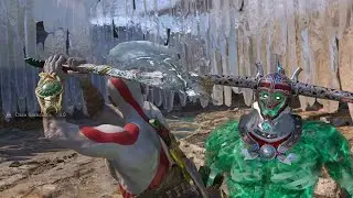 Fight with Berserker - All Burdens - GMGOW /God of War Ragnarok