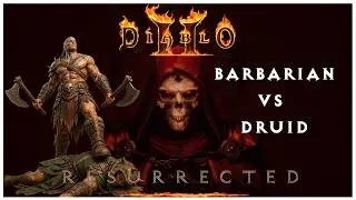 D2R 2.4 PVP - Barbarian vs Druid