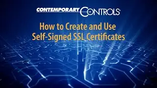 How to Create and Use Self Signed SSL Certificates